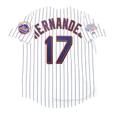 Keith Hernandez New York Mets 1986 World Series Men's Home White Jersey (S-3XL)