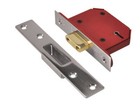 UNION -StrongBOLT 2105S Stainless Steel 5 Lever Mortice Deadlock Visi 68mm 2.5in