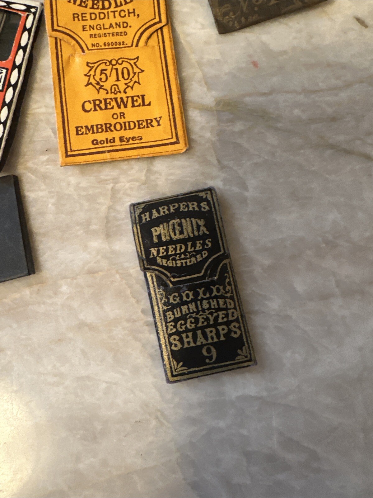 ANTIQUE Sewing Needle Lot 39 Sewing All England English War Pack Some Very Rare