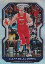 2021 Panini Silver Prizm WNBA #81 Elena Delle Donne Washington Mystics