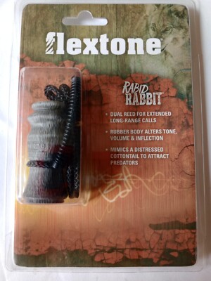 FLEXTONE. FLXPD011. RABID RABBIT PREDATOR CALL. New Factory Sealed