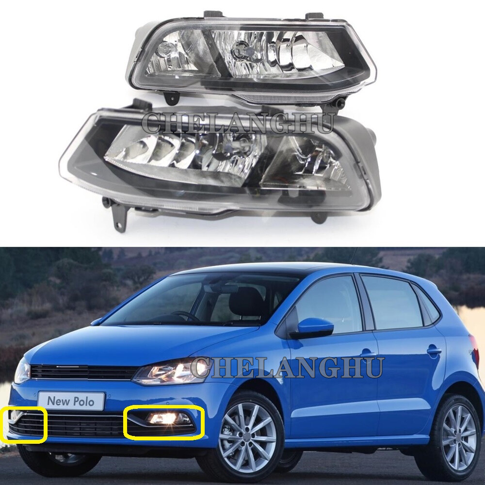 For VW Polo 6C Hatchback 2014 2015 2016 2017 Front Fog Light Lamp