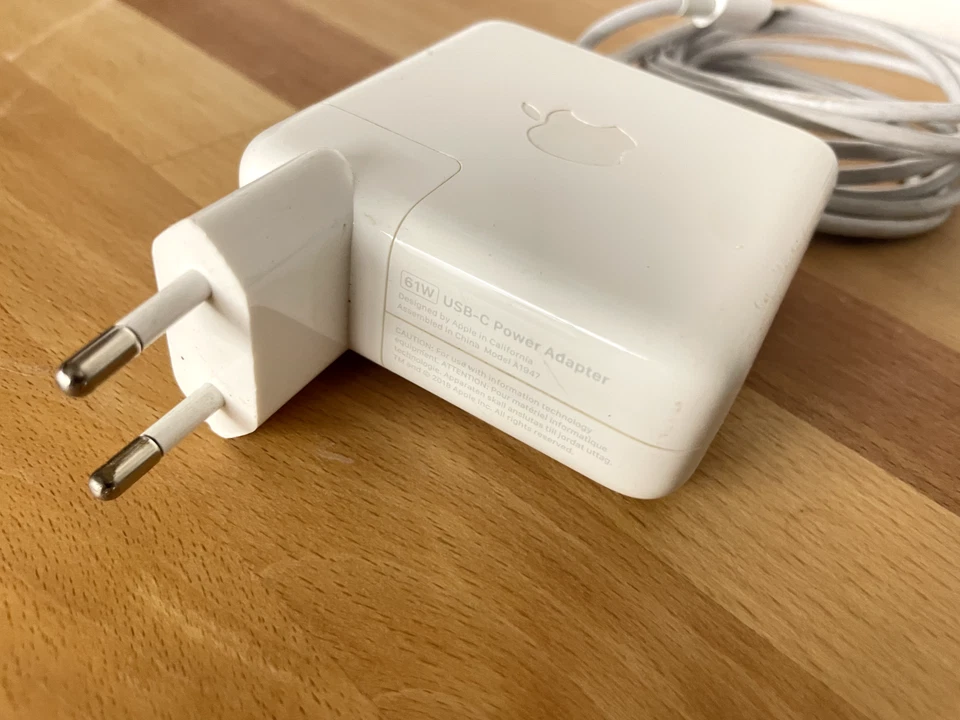 Original Apple USB-C Power Adapter 87W for Macbook pro + Usb-C Cable - Bild 3 von 3