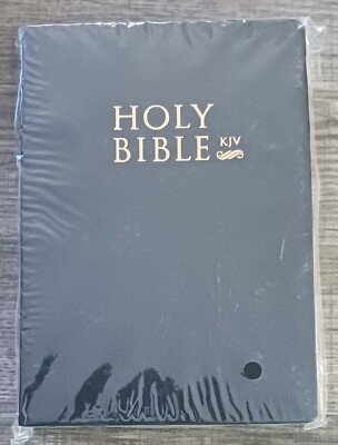 The Holy Bible King James Version - Black - Old and New Testament KJV ...