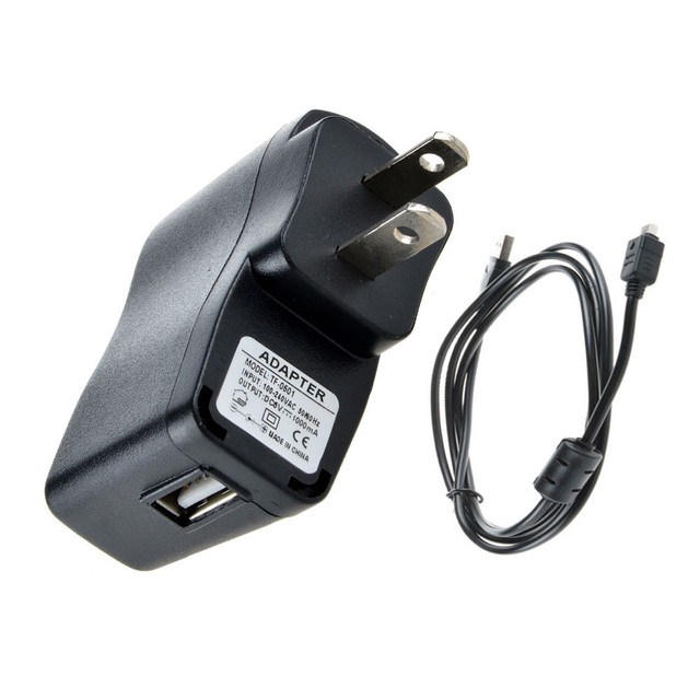 USB Power Adapter Camera Battery Charger + Cord for Olympus u Stylus