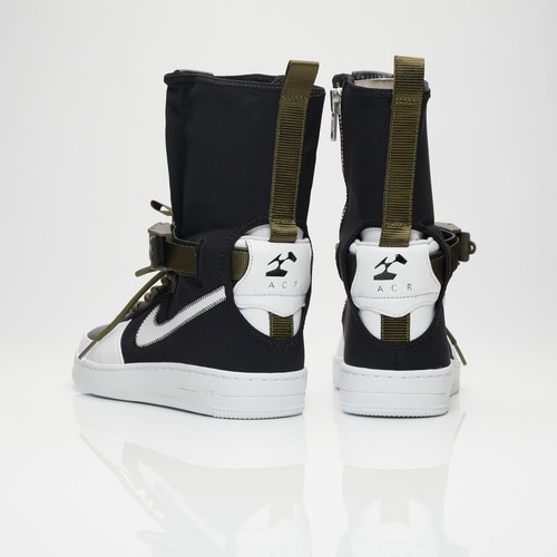 Nike Air Force 1 Downtown Acronym Black White 649941-001 Men Size US 6 NEW 🚚✅ - Picture 2 of 7