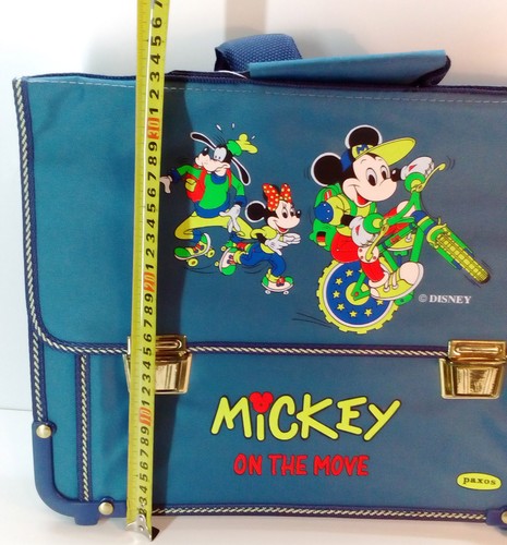 MOCHILA ESCOLAR DISNEY MICKEY ON THE MOVE PAXOS NUEVA Y SIN USAR - Imagen 6 de 7