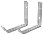 Steel Utility 7" L Bracket Hanger Wall Mount 2 piece Ladder Garage Storage Hook