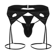 Mens Underwear: CandyMan 99785 Garter Outfit