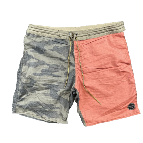 Billabong Board Shorts Mens Sz 38x8.5 Camo Stretch Camouflage Multicolor