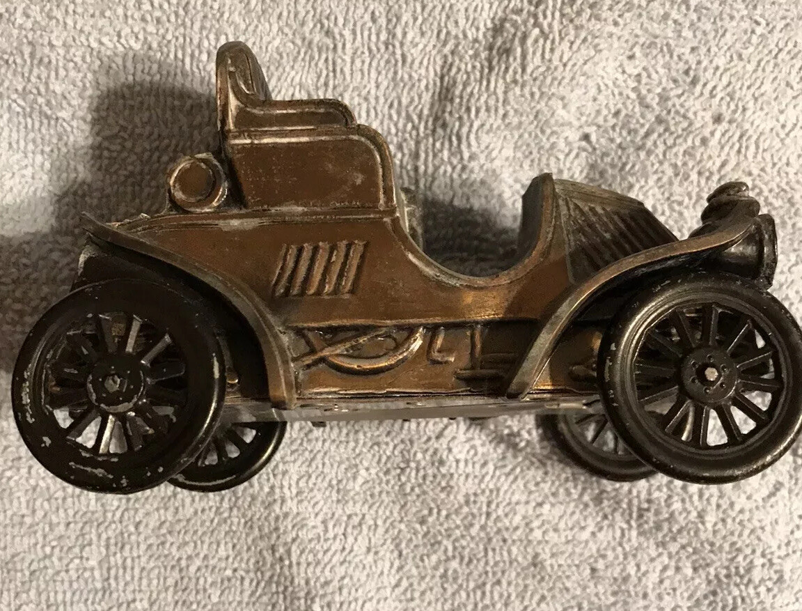 Vintage Banthrico Brass Society National Bank Car Bank 1902 Nash