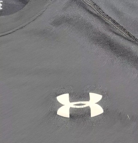 Camisa Under Armour Suelta Heat Gear Entrenamiento Cuello Redondo Manga Corta Hombres Grande - Imagen 5 de 7