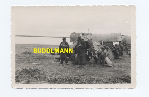 Foto Wehrmacht Vormarsch Bevölkerung Sinti Roma - 第 1/2 張圖片