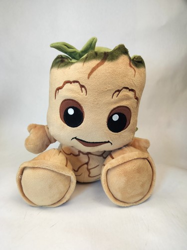 Disney Parks sitzendes Baby Groot Marvel Plüsch Happy Groot süß 10 Zoll - Bild 1 von 5