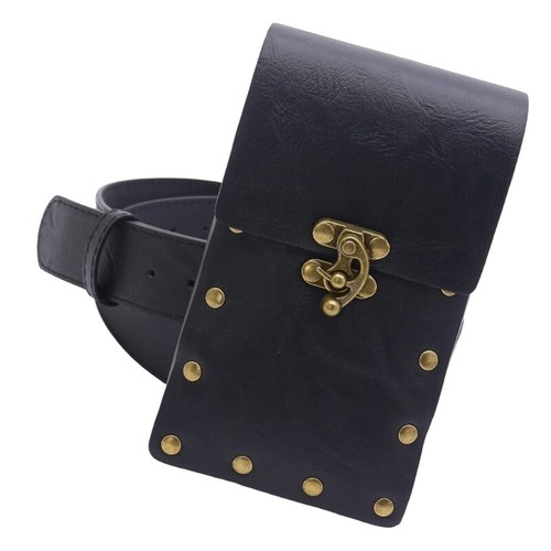 Belt Pouch Waist Bag Fanny Pack Cellphone Holder Medieval Renaissance Costumes - Picture 13 of 13