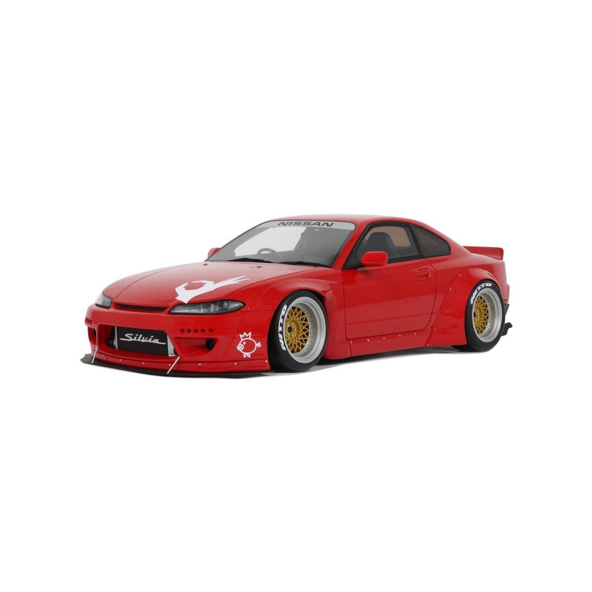 dak1/18 日産 シルビア S15 ロケットバニー otto オットー 1/18 日産 シルビア S15 2014 (レッド) ロケットバーニー