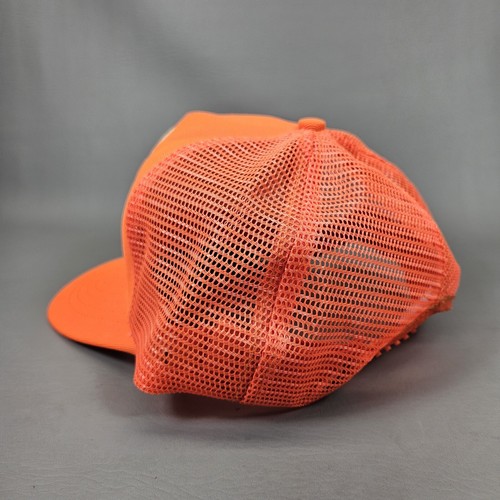 Vintage Tide Racing Hat Snapback Team Nascar Trucker Mesh Racing Cap Orange - Picture 4 of 11