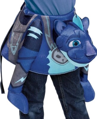 New PJ Masks Toddler Cat Stripe King Halloween Costume w/ 3D Foam Overlay OSFM