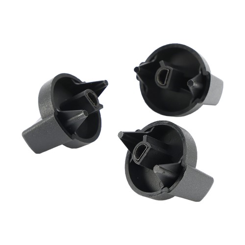 3pcs AC Heater Control Knobs 121-0001-000 for Peterbilt 330 335 379 387 ZU - Picture 3 of 14