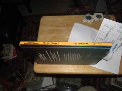 AD&D Monster Manual II 2016 Advanced Dungeons & Dragons TSR 1983 1st Edition HTF - Picture 3 of 7