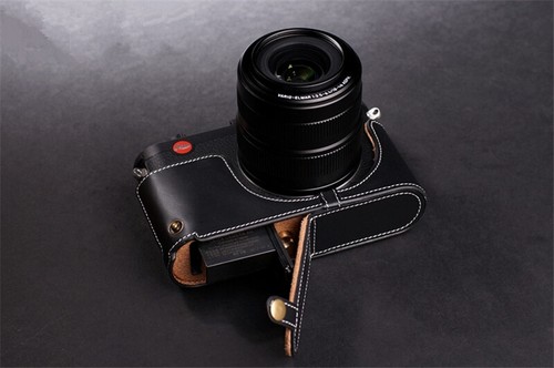 Leica X Typ113 XV Genuine Leather Half Case Camera Retro Cover TP Handmade Case - Picture 4 of 14