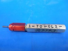 1 72 NF 3 THREAD PLUG GAGE #1 .073 NO GO ONLY P.D. = .0653 QUALITY INSPECTION