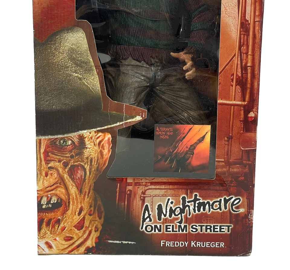 "Figura de Freddy Krueger Pesadilla en Elm Street Freddy vs Jason NECA 18"" 2004 NUEVA EN CAJA" Foto 4 de 4