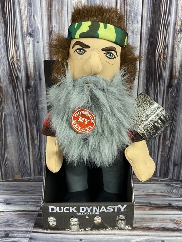 Duck Dynasty Phil Talking Plush Doll - 13" - New - Still Talks!