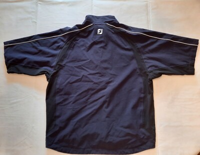 FootJoy DryJoys Tour Collection Golf Half Zip Short Sleeve