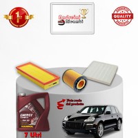 Kit Wartung ÖLfilter Und ÖL Porsche Cayenne 3.2 V6 184KW 250CV Ab 2006
