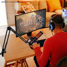 Hyperx Quadcast Boom Arm Heavy Duty Adjustable Gaming Microphone Mic Stand