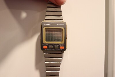 Vintage SEIKO UC-2000 2100 With Keyboard Watch Wrist Module