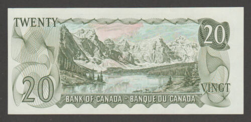 1969 CANADA $20 LAWSON-BOUEY CHOICE UNC. LOW SERIAL NUMBER WL0000044 - Picture 2 of 2