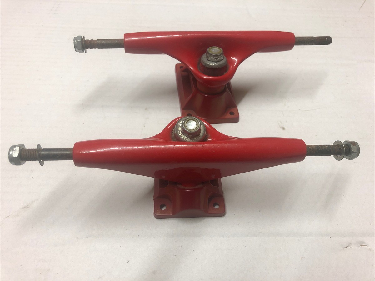 希少 80s Tracker オールド ULTRALITE Track Mid Tracker Trucks MidTrack Reissue - 85mm - CalStreets BoarderLabs