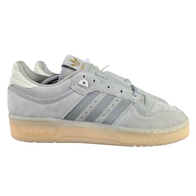 Adidas Rivalry Low 86 Sesame Grey Off White Shoes FZ6323 Men's