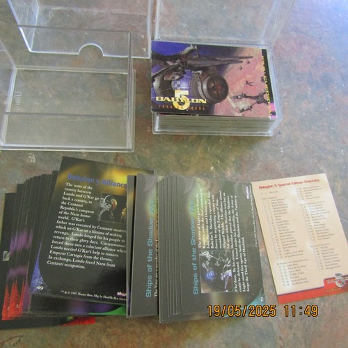 Babylon 5 Special Edition Collector Cards x55 - Picture 8 of 12