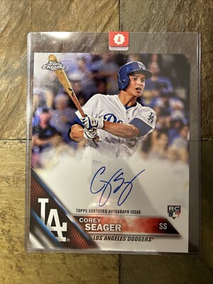 その他 COREY SEAGER Topps Chrome auto blue COREY SEAGER Topps Chrome auto blue