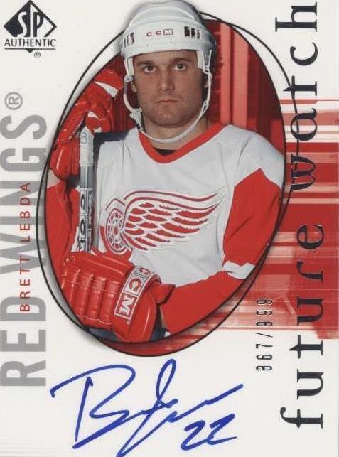 2005-06 SP Authentic - Brett Lebda #156 - 1 of 1