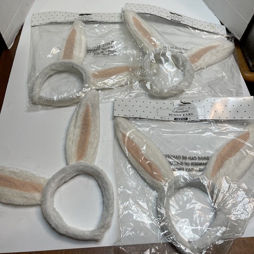 Scott's Collectables Hasenohren Stirnbänder Plüsch 4er Set - Bild 1 von 12