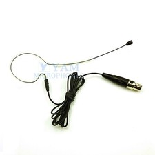 Single Hook Headset Mic YAM Black Earset Mic for Line 6 Wireless XD-V55 V70 V75
