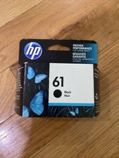 Genuine New HP 61 Black Color Ink Cartridge CH562WN Factory Sealed Exp 2022