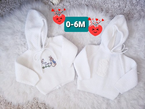 Quiltex Qualitätsprodukt Peter Rabbit Baby Jungen Strick Hoodie Pullover Paket (2) - Bild 6 von 6