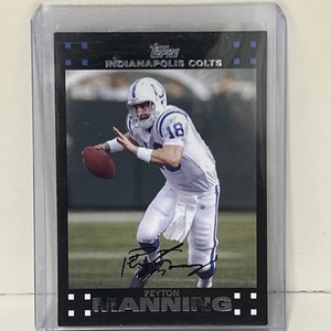 2007 Topps Chrome Peyton Manning #5