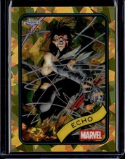 2025 Topps Chrome Sapphire Edition Marvel #14 Echo Gold Sapphire /50