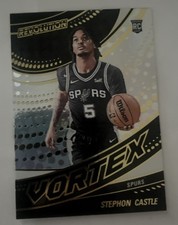 2024-25 Panini Revolution - Vortex Stephon Castle #19 (RC) Spurs