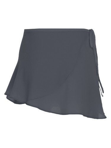 Damen Ballett Rock Chiffon Tanzrock Verstellbarer Taillenbindung Wrap Minirock - Picture 46 of 71