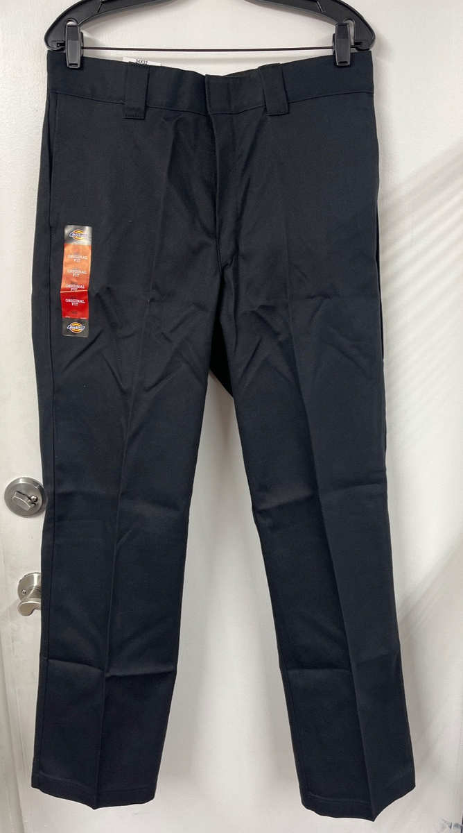Black Pants Dickies Men's 874 FLEX Original Fit 34x32 NEW NWT | eBay