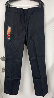 Black Pants Dickies Men's 874 FLEX Original Fit 34x32 NEW NWT | eBay