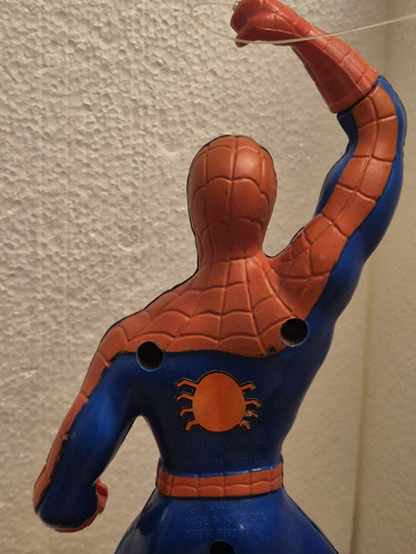 Vintage 1980s Remco Climbing Spider-man figure Marvel *Not Working* - Picture 20 of 24