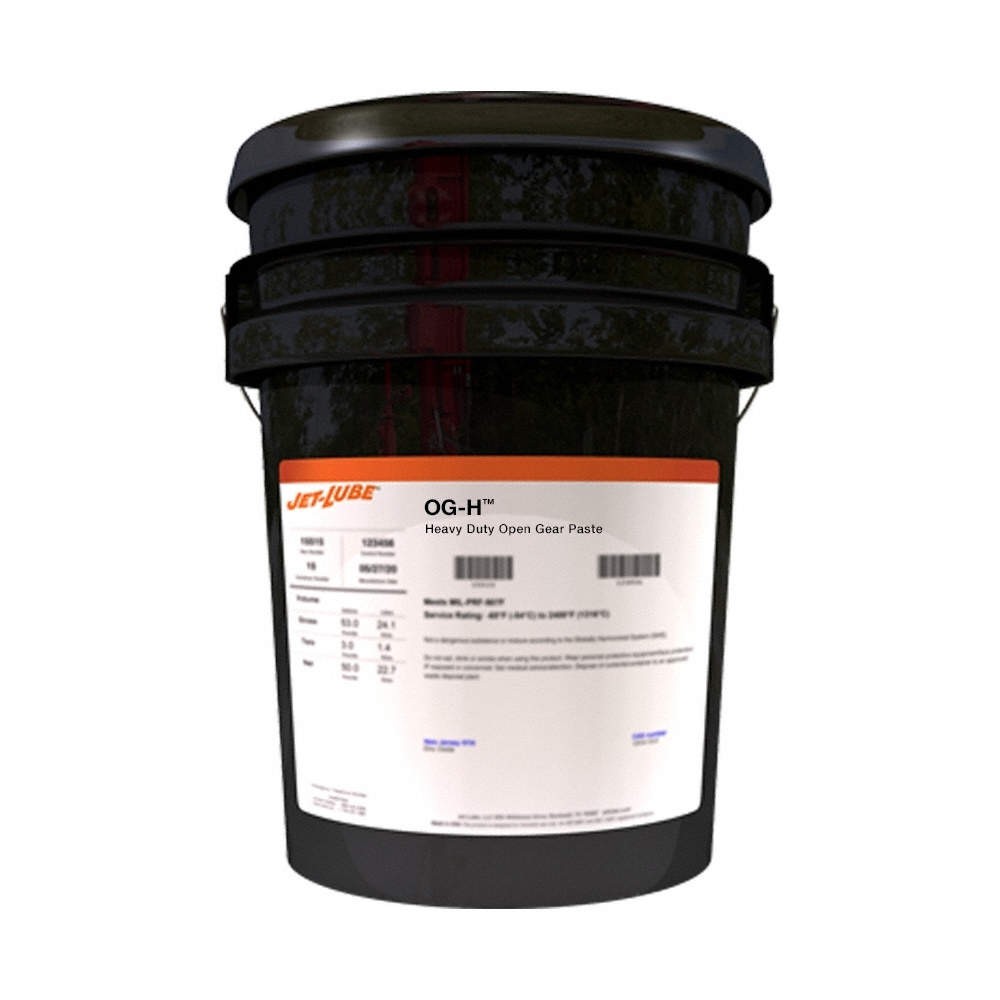 JET-LUBE 26016 Gear Lubricant,OG-H,Pail,5 Gal 10D814